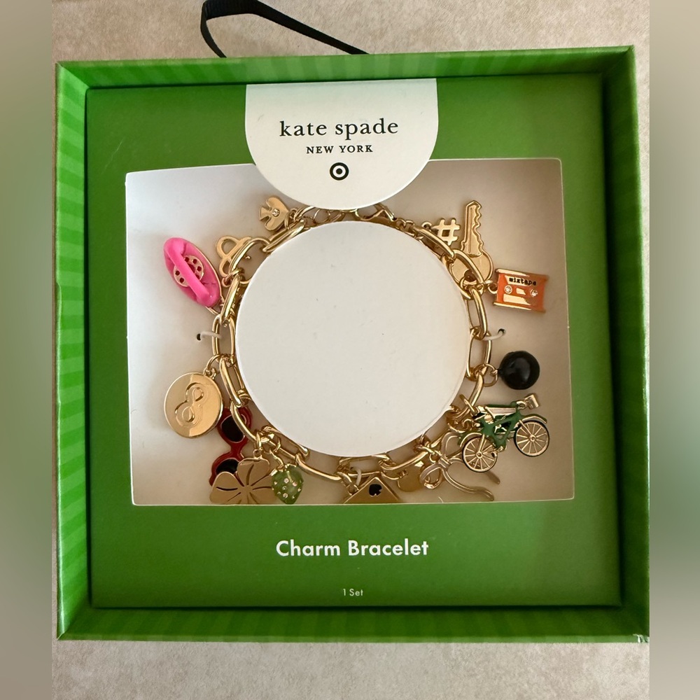 Kate spade charm bracelet